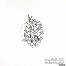 花蕊纹身